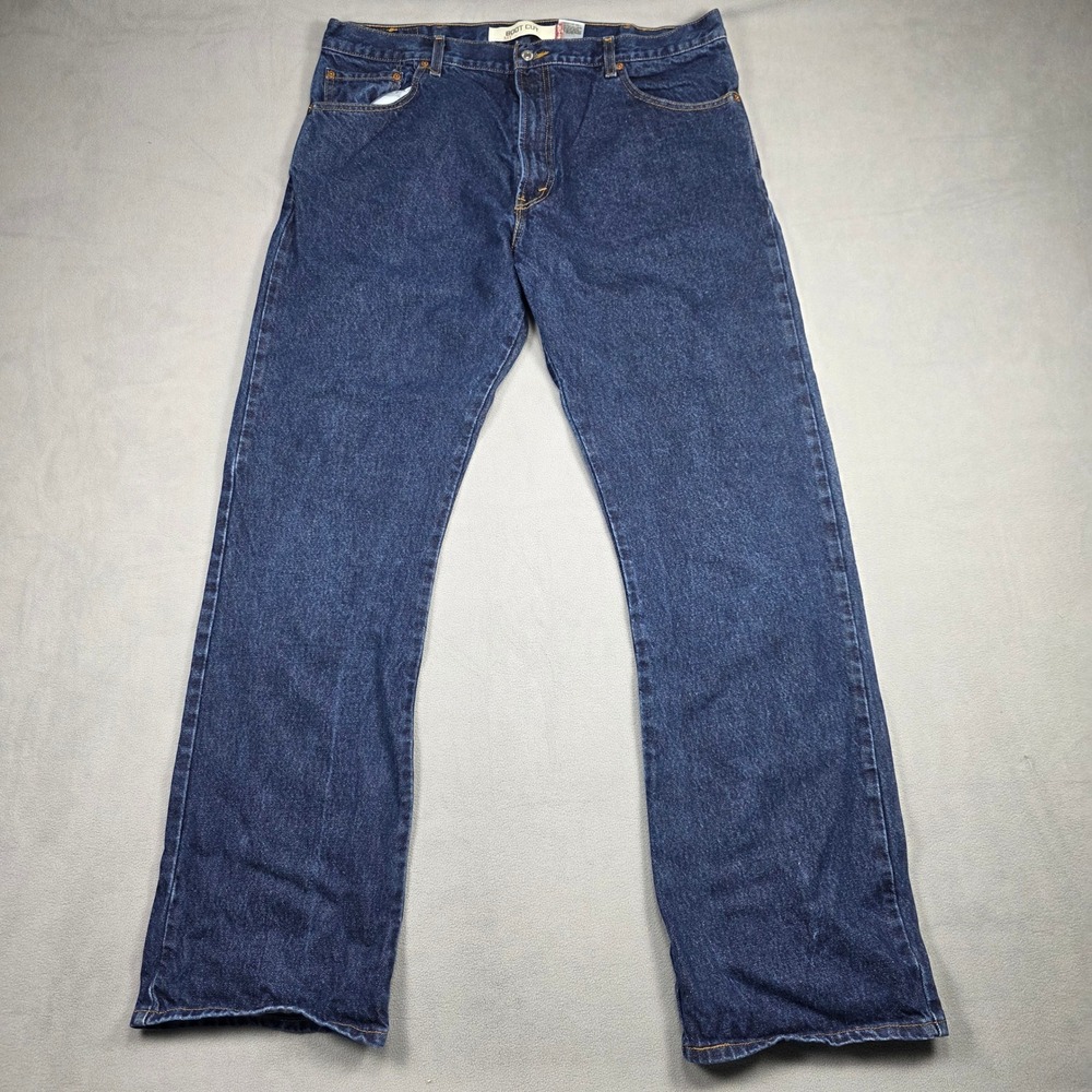 Levi's Jeans Men 40x34 Blue Boot Cut 517 Dark Wash